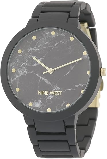 Nine West Women's Rubberized Bracelet Watch